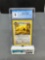 CGC Graded 2000 Pokemon Team Rocket 1st Edition #42 DARK PERSIAN Trading Card - MINT 9