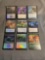 9 Card Lot of Magic the Gathering GOLD SYMBOL Rares and Foil Trading Cards from Binder Collection