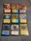 9 Card Lot of Magic the Gathering GOLD SYMBOL Rares and Foil Trading Cards from Binder Collection