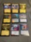 9 Card Lot of Magic the Gathering GOLD SYMBOL Rares and Foil Trading Cards from Binder Collection