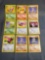 9 Card Lot of Vintage Pokemon 1ST EDITION Trading Cards from Recent Collection Find!
