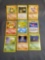 9 Card Lot of Vintage Pokemon 1ST EDITION Trading Cards from Recent Collection Find!