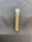 Estate Found Glass Vial of 24k Gold Flakes