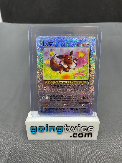 2002 Pokemon Legendary Collection #74 EEVEE Reverse Holofoil Rare Trading Card