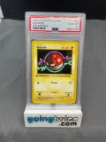 PSA Graded 1999 Pokemon Base Set 1st Edition Shadowless #67 VOLTORB Trading Card - GEM MINT 10