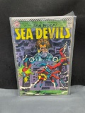 DC Comics SEA DEVILS #33 Silver Age Comic Book from Estate Collection