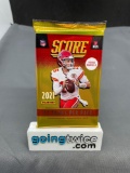 Factory Sealed 2021 Panini SCORE FOOTBALL 12 Card Trading Card Pack