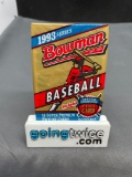 Factory Sealed 1993 BOWMAN BASEBALL 14 Card Premium Trading Card Pack