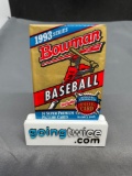 Factory Sealed 1993 BOWMAN BASEBALL 14 Card Premium Trading Card Pack