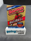 Factory Sealed 1993 BOWMAN BASEBALL 14 Card Premium Trading Card Pack
