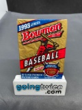 Factory Sealed 1993 BOWMAN BASEBALL 14 Card Premium Trading Card Pack
