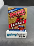 Factory Sealed 1993 BOWMAN BASEBALL 14 Card Premium Trading Card Pack