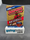 Factory Sealed 1993 BOWMAN BASEBALL 14 Card Premium Trading Card Pack