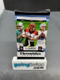 Factory Sealed 2020 CHRONICLES FOOTBALL 5 Card Trading Card Pack