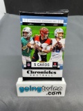 Factory Sealed 2020 CHRONICLES FOOTBALL 5 Card Trading Card Pack