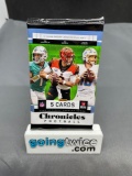 Factory Sealed 2020 CHRONICLES FOOTBALL 5 Card Trading Card Pack