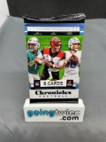 Factory Sealed 2020 CHRONICLES FOOTBALL 5 Card Trading Card Pack