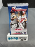 Factory Sealed 2021 BOWMAN BASEBALL 10 Card Trading Card Pack