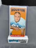 1965 Topps Football Tallboy #85 BOB TALAMINI Houston Oilers Vintage Trading Card
