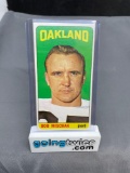 1965 Topps Football Tallboy #144 BOB MISCHAK Oakland Raiders Vintage Trading Card