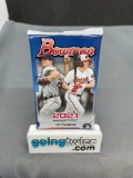 Factory Sealed 2021 BOWMAN BASEBALL 12 Card Pack