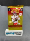 Factory Sealed 2021 SCORE FOOTBALL 12 Card Trading Card Pack