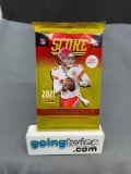 Factory Sealed 2021 SCORE FOOTBALL 12 Card Trading Card Pack