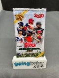 Factory Sealed 2020 TOPPS HOLIDAY Baseball 10 Card Pack