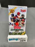 Factory Sealed 2020 TOPPS HOLIDAY Baseball 10 Card Pack