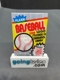 Factory Sealed 1989 FLEER BASEBALL Vintage 15 Card Trading Card Pack - Griffey RC? Ripken Error?