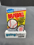 Factory Sealed 1989 FLEER BASEBALL Vintage 15 Card Trading Card Pack - Griffey RC? Ripken Error?