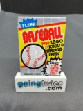 Factory Sealed 1989 FLEER BASEBALL Vintage 15 Card Trading Card Pack - Griffey RC? Ripken Error?