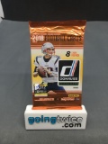 Factory Sealed 2018 Donruss Football 8 Card Pack - Josh Allen & Lamar Jackson Rookie?