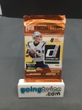 Factory Sealed 2018 Donruss Football 8 Card Pack - Josh Allen & Lamar Jackson Rookie?