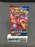 Factory Sealed Pokemon BATTLE STYLES 10 Card Booster Pack