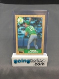 1987 Topps #366 MARK MCGWIRE A's Cardinals ROOKIE Baseball Card