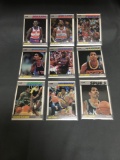 9 Card Lot of 1987-88 Fleer Basketball Cards Vintage from Huge Collection