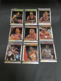 9 Card Lot of 1987-88 Fleer Basketball Cards Vintage from Huge Collection