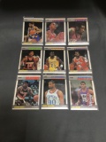 9 Card Lot of 1987-88 Fleer Basketball Cards Vintage from Huge Collection