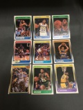 9 Card Lot of 1988-89 Fleer Basketball Cards Vintage from Huge Collection