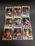 9 Card Lot of 1988-89 Fleer Basketball Cards Vintage from Huge Collection