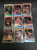 9 Card Lot of 1988-89 Fleer Basketball Cards Vintage from Huge Collection