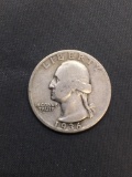 1936-S United States Washington Silver Quarter -90% Silver Coin from Estate