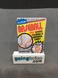 Factory Sealed 1989 Fleer Baseball Pack 15 Card Pack - Ken Griffey Jr. Rookie?