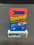 Factory Sealed 1989 Donruss Baseball 15 Card Pack