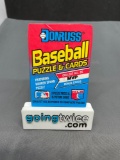 Factory Sealed 1989 Donruss Baseball 15 Card Pack