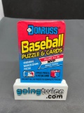 Factory Sealed 1989 Donruss Baseball 15 Card Pack