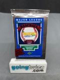 Factory Sealed 1989 Upper Deck High Number Baseball 15 Card Foil Pack - Griffey Rookie?