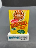 Factory Sealed 1990-91 Fleer Basketball 15 Card Wax Pack - Michael Jordan?
