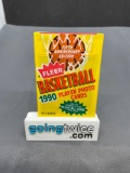 Factory Sealed 1990-91 Fleer Basketball 15 Card Wax Pack - Michael Jordan?